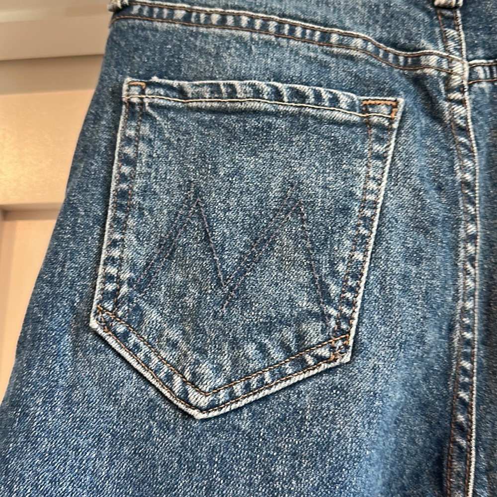 Mother Jeans Size 25 The Tomcat Ankle Fray - Picture 3 of 5